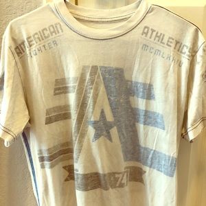 American Fighter White Shirt Medium